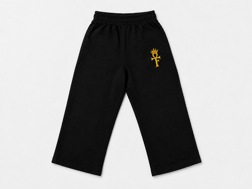 Next Era: Cropped Crest Pants